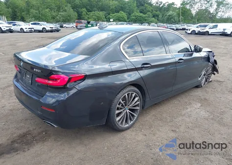 2023 BMW 5 Series 530I xDrive из США, поврежденный, VIN WBA13BJ07PCL27152